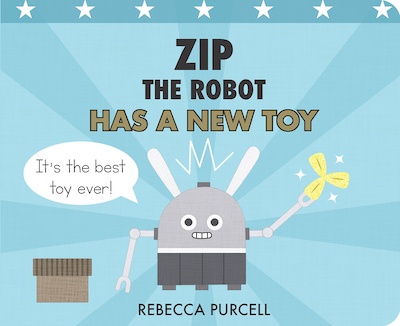 Zip the Robot has a New Toy