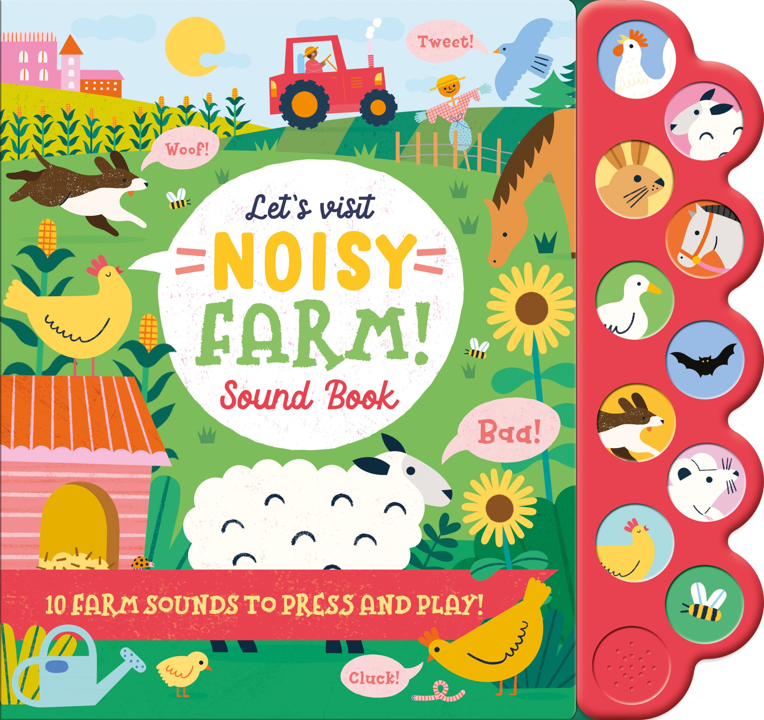 Let’s Visit Noisy Farm! Sound Book