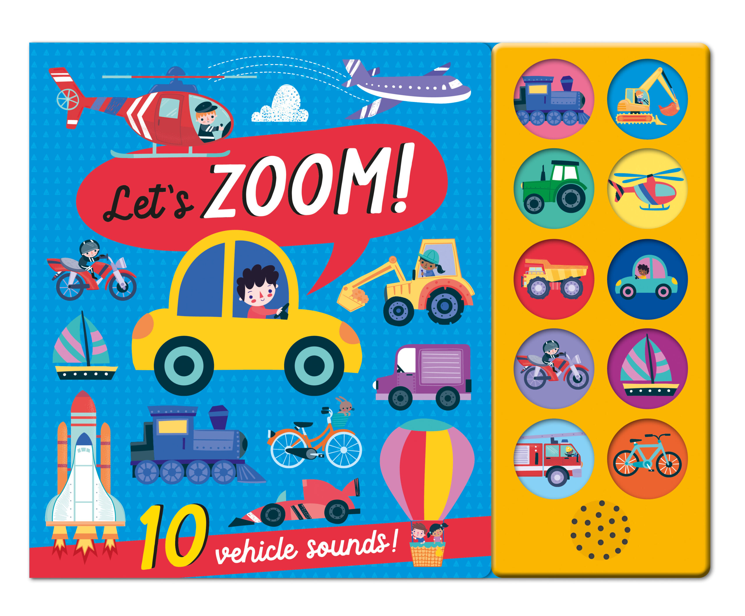 10 Button Sound Book – Let’s Zoom