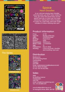 Neon Doodles - Space AI